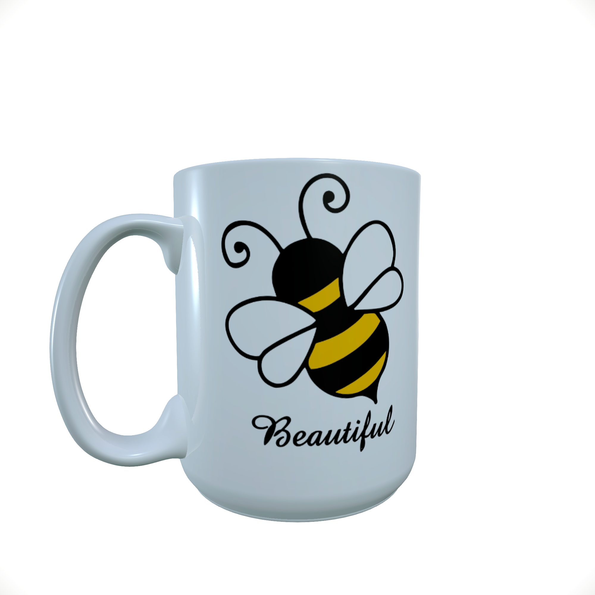 Bee Ceramic Mug - Bee Beautiful